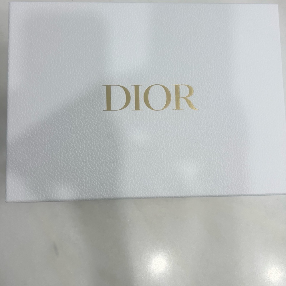 Dior White and Gold Gift Box